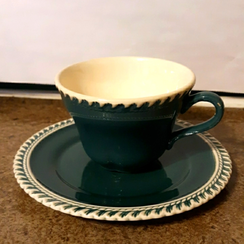 Harkerware Corinthian cup & saucer